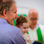 Happy smiles at her Christening